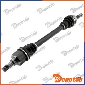 Demi-Arbre de Transmission MTM gauche pour PEUGEOT | NPW-PE-077, 18-165020
